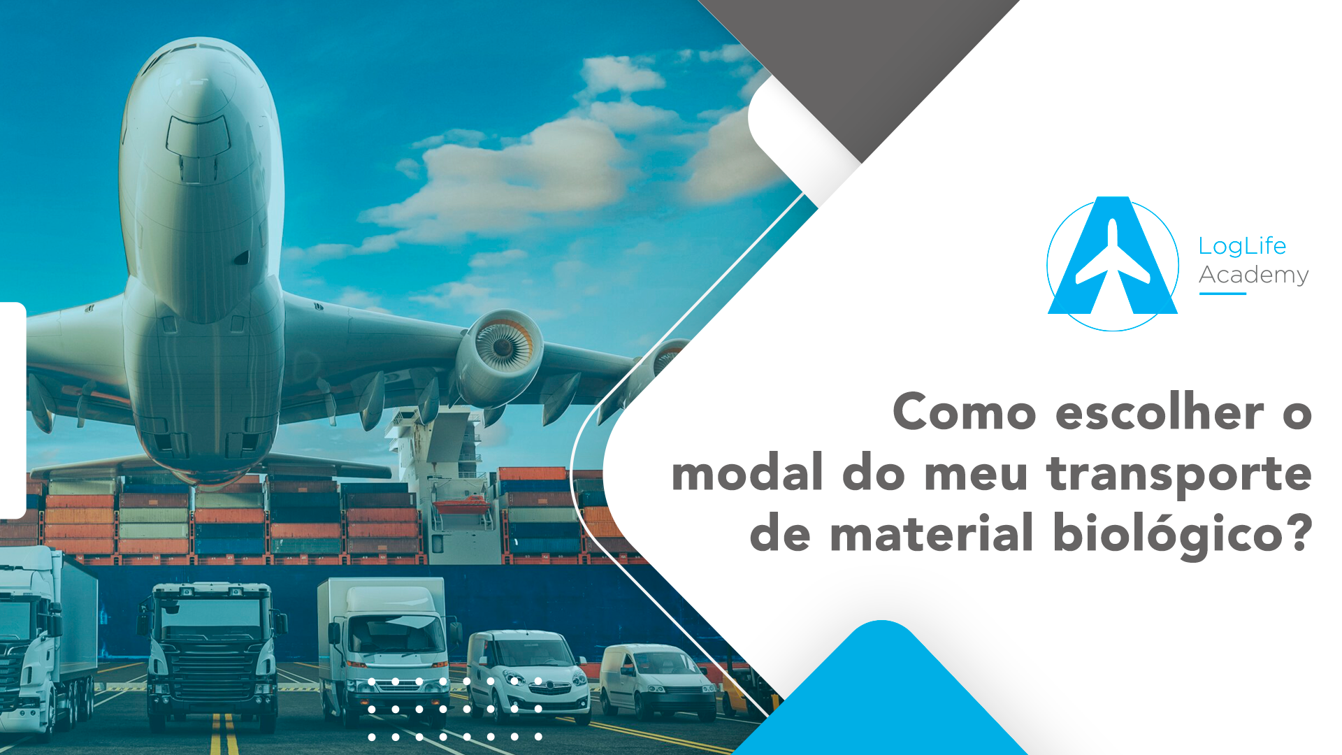 Como Escolher o Modal no meu Transporte de Material Biológico